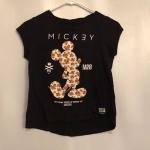🤩🤩floral mickey tee